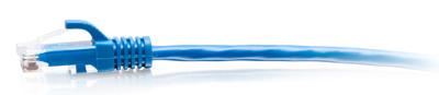 C2G CAT6A Extra flexibele slanke Ethernet-kabel, ideaal voor gebruik met router, modem, internet, Wifi-boxen, Xbox, PS5, Smart TV, SKY Q, IP-camera