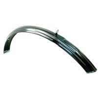 voorspatbord 28 inch staal zwart/goud - thumbnail