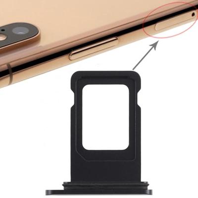 SIM-kaarthouder voor iPhone XR (Single SIM-Card)(Black)