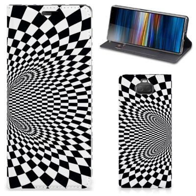 Sony Xperia 10 Stand Case Illusie Sony Xperia 10 Stand Case Illusie