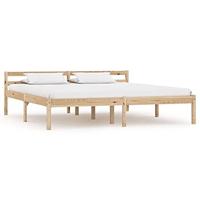 vidaXL Bedframe massief grenenhout 180x200 cm - thumbnail