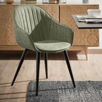 Kave Home Eetkamerstoel 'Fabia' kleur Groen - thumbnail