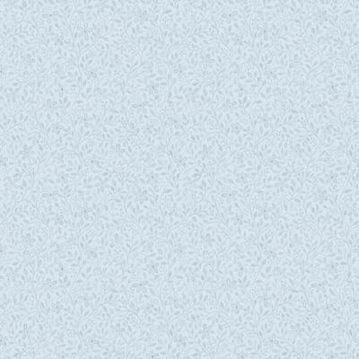 Dutch Wallcoverings Blomstermala - Alva Blue - Blauw