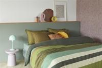 Beddinghouse Juno Dekbedovertrek Green - thumbnail