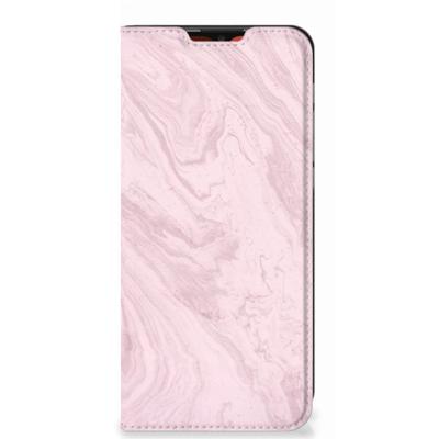 Motorola Moto E7 Power | E7i Power | Standcase | Marble Pink - Origineel Cadeau Vriendin