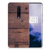 OnePlus 7 Pro | Bumper Hoesje | Old Wood - thumbnail