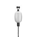 Fox Black Label Dumpy Bobbins White - thumbnail