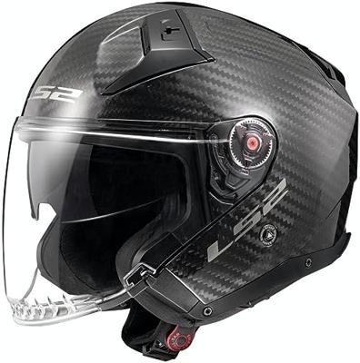 LS2 jethelm "of603 infinity ii carbon solid" helmet of603 infi. ii carbon solid 3xl