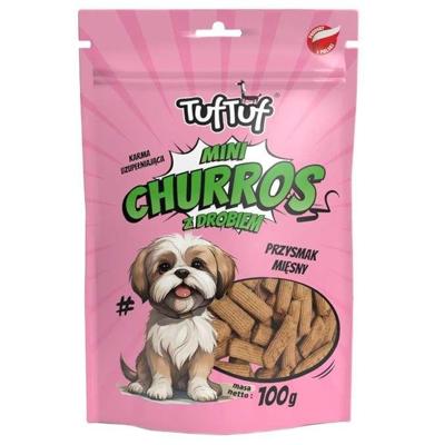 TUF TUF Mini Churros with poultry - traktatie voor hond - 100g