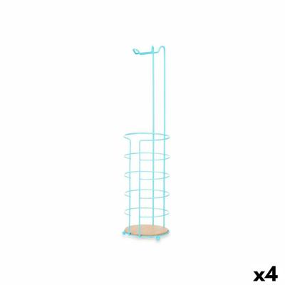 Toiletrolhouder Berilo Blauw 16,5 x 63,5 x 16,5 cm (4 Stuks)
