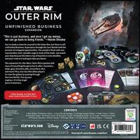 Asmodee Star Wars: Outer Rim - Unfinished Business Expansion Bordspel - thumbnail