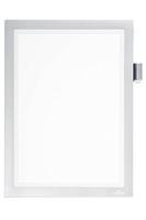 Durable duraframe magnetisch kader Note A4, zilver - thumbnail