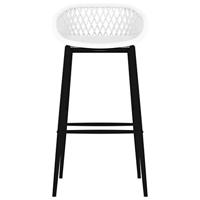 Barstoelen 2 st wit - thumbnail