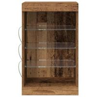 Dressoir Oud hout 41 x 37 x 67 cm Bewerkt hout - thumbnail