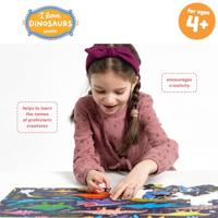 Banana Panda - ik hou van dinosaurussen puzzel - 60st. - thumbnail