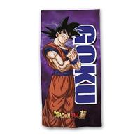 Dragon Ball Z strandlaken Goku 70 x 140 cm paars - thumbnail