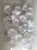 MB wit/zwart 114 voor op kledinghanger - thumbnail