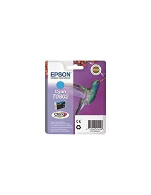 Epson inktpatroon cyaan T 080 T 0802
