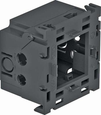 OBO Bettermann 71GD8-2 Inzetstuk voor stopcontact voor Inbouwdoos Zwart 1 stuk(s) OBO Bettermann 71GD8-2 Inzetstuk voor stopcontact voor Inbouwdoos Zwart 1 stuk(s)