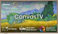 Hisense 55S7NQ 139 cm (55 inch) canvas TV, 4K QLED, Wide Color Gamut, Dolby Vision IQ, 144 Hz, DVB-T2/T/C/S2/S Tuner, Wifi, HDMI 2.1, HLG, HDR10/HDR10+ Adaptive, VIDAA, Alexa Built-in, filmmakermodus - thumbnail