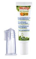 Nuby Citroganix Tand- en tandvleesgel + vingertandenborsteltje – 15g - 4m+ - thumbnail