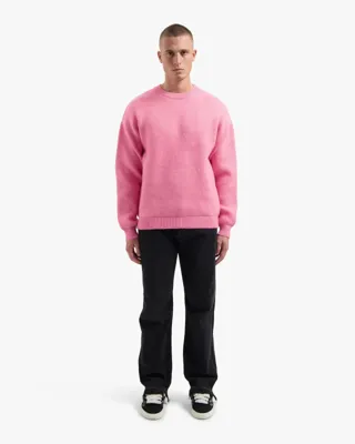 Croyez Gallery Knit Sweater Heren Roze - Maat XS - Kleur: Roze | Soccerfanshop