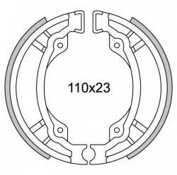 Newfren remsegmentset gf1300 pgo tgb 303 achter