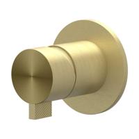 Inbouw Douchemengkraan IVY Tribe Eenhendel Inclusief Inbouwdeel RVS316 Geborsteld Mat Goud PVD - thumbnail