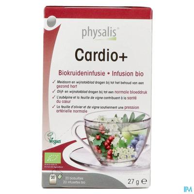 Physalis Cardio+ Infusie Bio Builtjes 20
