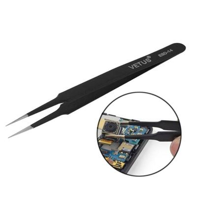 ESD-14 Anti-Reflection Anti-static pincet