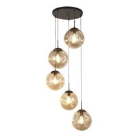 Searchlight Design hanglampPunch 5-lichts - 22123-5BK - thumbnail