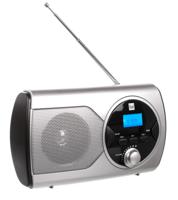Dual P 10 radio Draagbaar Analoog Zwart, Zilver - thumbnail