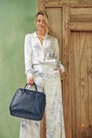 Pip Studio Felice Handtas Large Blauw - thumbnail