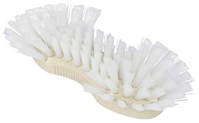 Schrob-borstel kookbestendig blauw