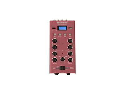 Omnitronic Gnome-202P Mini Mixer rood - thumbnail