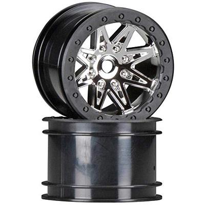 2.2 Raceline Renegade Wheels - 41mm Wide (Chrome/Black) (2pcs) (AX08137)