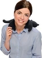 Leschi Verwarmingskussen Minina kat L - grijs - thumbnail