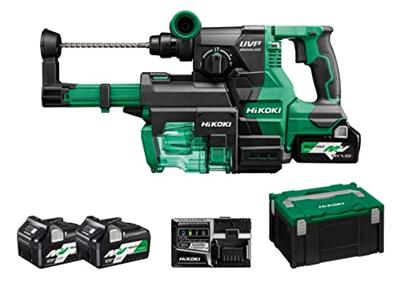 Hikoki DH3628DAWRZ Accu boor-breekhamer | 36 V | 3,2 J | Incl. lader en 2 x 2.5 Ah accu's | HSC III koffer - DH3628DAWRZ