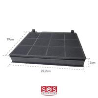 AEG / Zanussi MCFE01 koolstoffilter - thumbnail