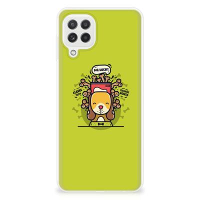 Samsung Galaxy A22 4G | M22 Telefoonhoesje met Naam Doggy Biscuit Samsung Galaxy A22 4G | M22 Telefoonhoesje met Naam Doggy Biscuit