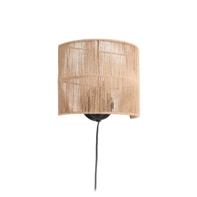 Kave Home Wandlamp 'Canar' Jute, kleur Naturel Kave Home Wandlamp 'Canar' Jute, kleur Naturel
