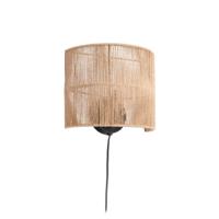 Kave Home Wandlamp 'Canar' Jute, kleur Naturel - thumbnail