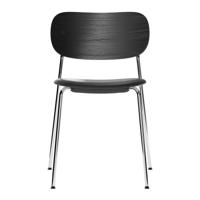 Audo Copenhagen Co Chair eetkamerstoel chroom gestoffeerd Dakar 0842 - thumbnail