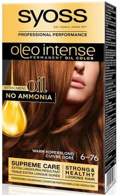Syoss Oleo Intense 6-76 Warm Koperblond Syoss Oleo Intense 6-76 Warm Koperblond