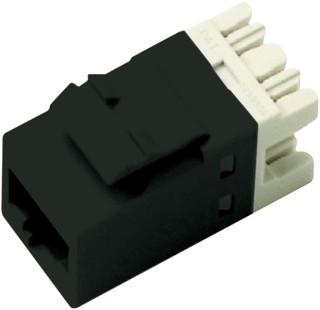 AMP connector modulair jack RJ45 CAT 6 zwart week 4 2022
