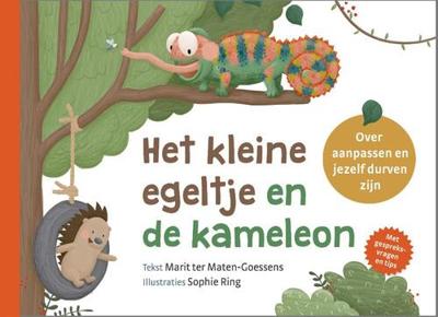 Het kleine egeltje en de kameleon (Hardback) Het kleine egeltje en de kameleon (Hardback)