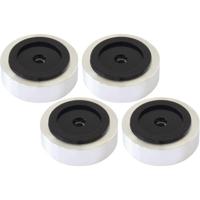 Audio Dynavox Dynavox aluminium voeten 4 delig zilver 50mm - thumbnail