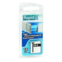 Rapid Nr. 8 brads 15 mm, 1.000 stuks - 40109533 - 40109533 - thumbnail