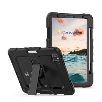 Casecentive Ultimate Hardcase iPad Air 2020 / 2022 zwart Casecentive Ultimate Hardcase iPad Air 2020 / 2022 zwart