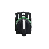 Schneider Electric XB5AD53 Harmony XB5AD53 Keuzetoets Draaischakelaar Zwart 3 x 45 ° Draai-ontgrendeling 1 stuk(s) - thumbnail